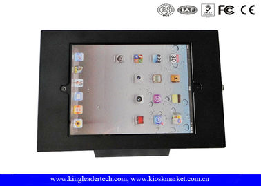 購入 マットの黒はロック及びキーのカスタム化の鋼鉄Ipadのキオスクの立場を冷間圧延しました online manufacture