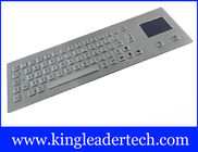 64 Keys Industrial Keyboard With Touchpad Laser Engraved Graphics PS/2 Or USB Interface