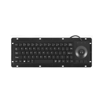 購入 低価格 頑丈なパネル プラスチックキーボード 細いトラックボール 68 キーを搭載 online manufacture