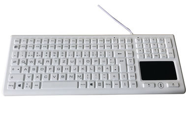 購入 医学のシリコーンの防水キーボード122の機能キーのバックライトのドイツ人のレイアウト online manufacture