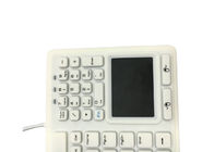 Antibacterial Medical Waterproof Keyboard USB PS/2 Interface With Full Keys / Touchpad