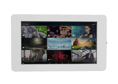 購入 18.4インチのサムスン ギャラクシー眺めのための金属によって冷間圧延される鋼鉄タブレットのホールダーの箱 online manufacture