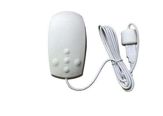 購入 IP68防水USB2.0医学のマウスのシリコーンによってワイヤーで縛られる光学マウス online manufacture
