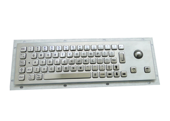 購入 小さいディメンション ステンレス鋼産業キオスク キーボードと光学式トラック ボール online manufacture