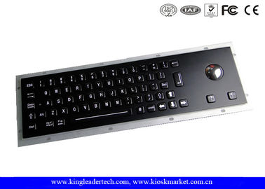 購入 64 のキーの高い破壊者防止の黒い金属のキーボードのステンレス鋼 online manufacture