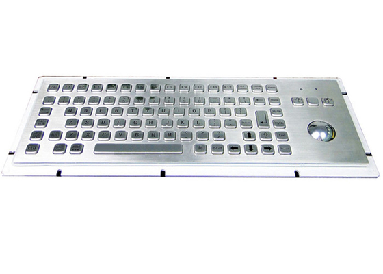 購入 キオスクのトラックボールが付いている産業ステンレス鋼のキーボード online manufacture